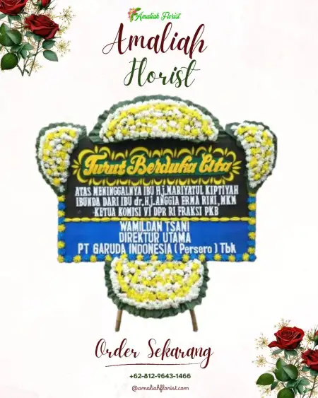 Papan Bunga Duka Putat Jaya